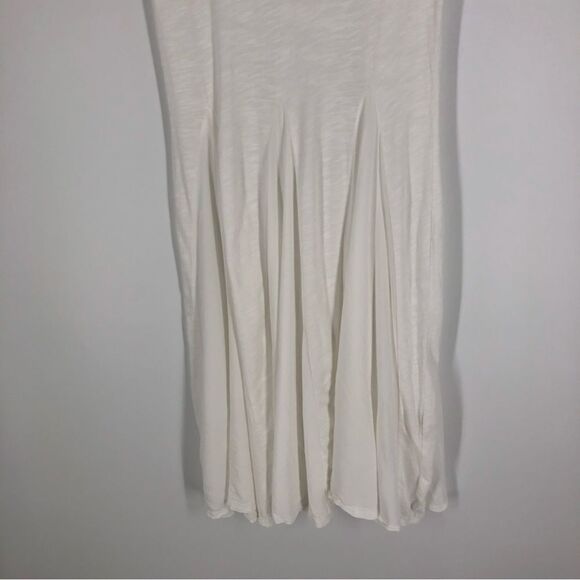 Soft Surroundings Drapey Midi Shirt Dress White Size Small Style 2DC13‎ - Picture 5 of 8